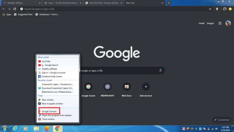 how to make chrome dark mode windows 8